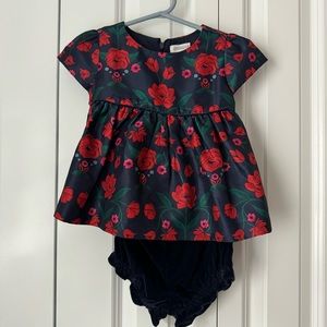 2pc set NWT Baby girl holiday dress